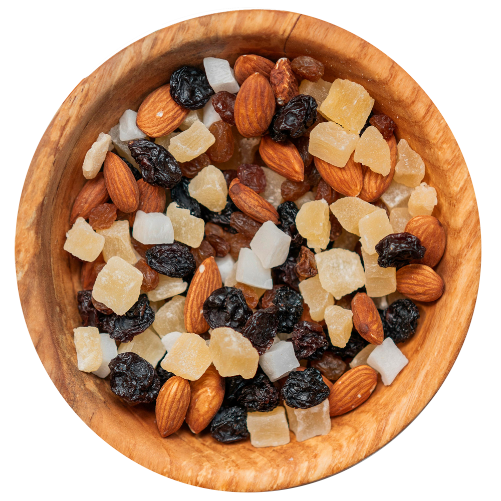 Nuts in a bowl